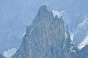 Mont Blanc in de Valle d'Aosta foto