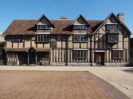 geboorteplaats shakespeare in stratford upon avon foto