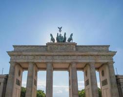 brandenburger tor berlijn foto