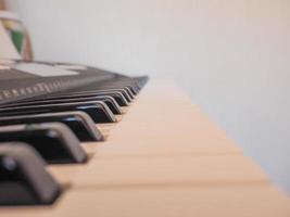 muziek klaviertoetsen foto