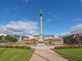 kasteelplein schlossplatz, stuttgart foto