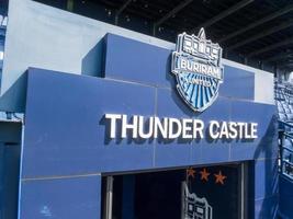 chang arena buriramthailand 20 november 2018 chang arena onofficiële naam Thunder Castle Stadium is een stadion gebouwd om Buriram United Football Club te huisvesten. op 20 november 2018 in Thailand. foto