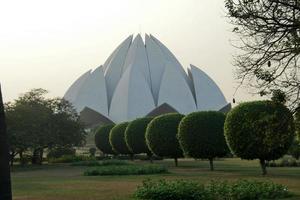 lotustempel, bahai huis van aanbidding foto