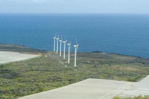 windkrachtcentrale in tenerife, spanje foto