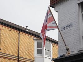 vlag van het verenigd koninkrijk uk aka union jack foto