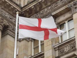 engelse vlag van engeland foto