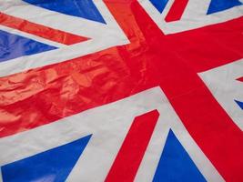 Britse vlag Union Jack foto