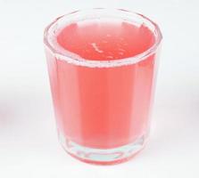 roze grapefruit sap foto