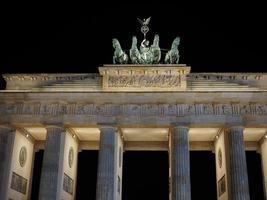 brandenburger tor in berlijn foto