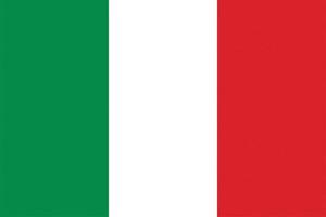 getextureerde Italiaanse vlag van italië foto