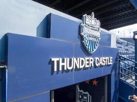 chang arena buriramthailand 20 november 2018 chang arena onofficiële naam Thunder Castle Stadium is een stadion gebouwd om Buriram United Football Club te huisvesten. op 20 november 2018 in Thailand. foto