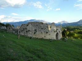 Romeins theater in Cassino foto