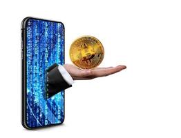 crypto valuta concept foto