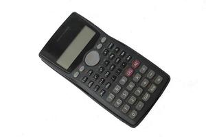 weergave van elektronische rekenmachine foto