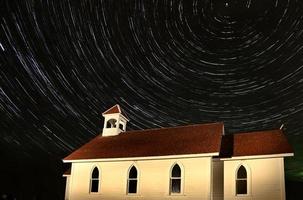 kerk nacht schot foto