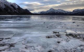 abraham meer winter foto