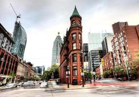 flat iron gebouw toronto foto