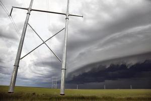 storm wolken saskatchewan foto