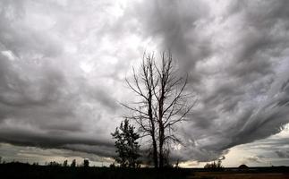 storm wolken saskatchewan foto