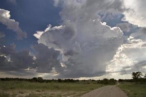 storm wolken saskatchewan foto