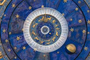 sterrenbeelden horoscoop achtergrond. concept voor fantasie en mysterie foto
