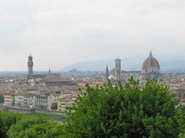 florence skyline, italië foto