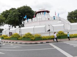 maha kan fort bangkokthailand10 augustus 2018 het fort werd gebouwd om de stad te beschermen tegen het huidige park. op 10 augustus 2018 in thailand. foto