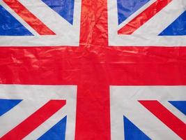 Britse vlag Union Jack foto