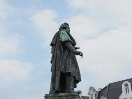 beethoven denkmal 1845 in bonn foto