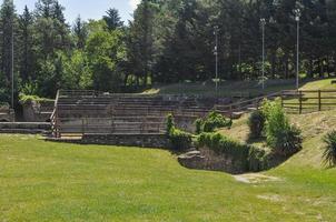 Romeins theater in susa foto