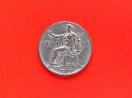 oude Italiaanse munt foto