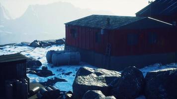 antarctische bases op het Antarctisch Schiereiland foto