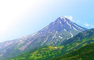 vilyuchinsky-vulkaan in kamchatka foto