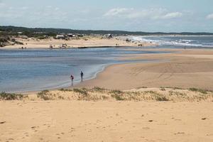 zandduinen in uruguay foto