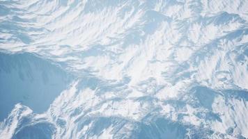 alpen bergen vanuit de lucht foto