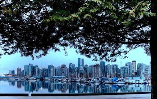 vancouver skyline canada foto