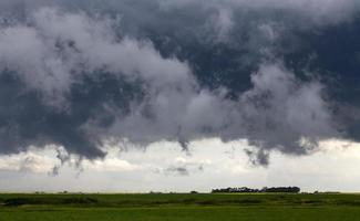 prairie onweerswolken foto