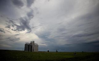 prairie onweerswolken canada foto