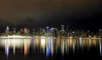 vancouver skyline canada foto