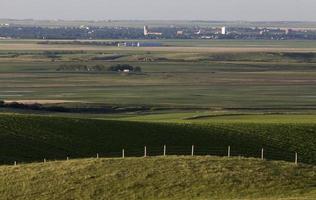 uitzicht op de prairie van de elandkaak foto