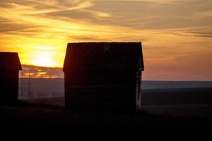 verlaten gebouwen saskatchewan foto