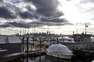 vancouver skyline canada foto