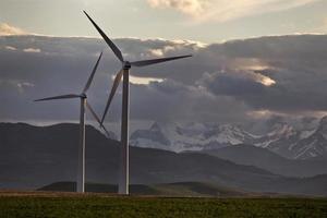 windmolenpark canada foto