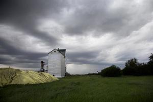 prairie onweerswolken canada foto