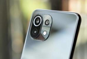 xiaomi 11 lite in selectieve focus foto