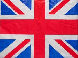 Britse vlag Union Jack foto