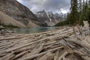 morraine meer alberta foto