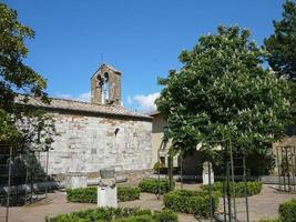 santa maria assunta kerk in san quirico d orcia foto