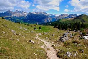 berg wandelpad foto