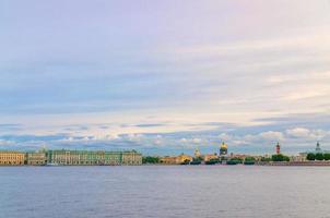 stadsgezicht van sint petersburg leningrad foto